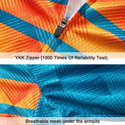 Cycling Jersey Set - Men & Women Breathable MTB Bike Clothes With Gel Padded Shorts