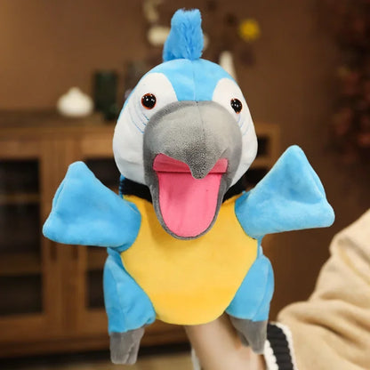Plush Animal Puppets - Educational Hand Finger Puppets Kids Learning Toys