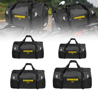 Waterproof Motorcycle Dry Bag - Reflective Duffle for Travel Hiking Camping Fishing