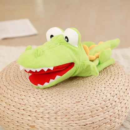 Plush Hand Puppets - Kawaii Animal Finger Puppet Dolls for Kids Educational Toys