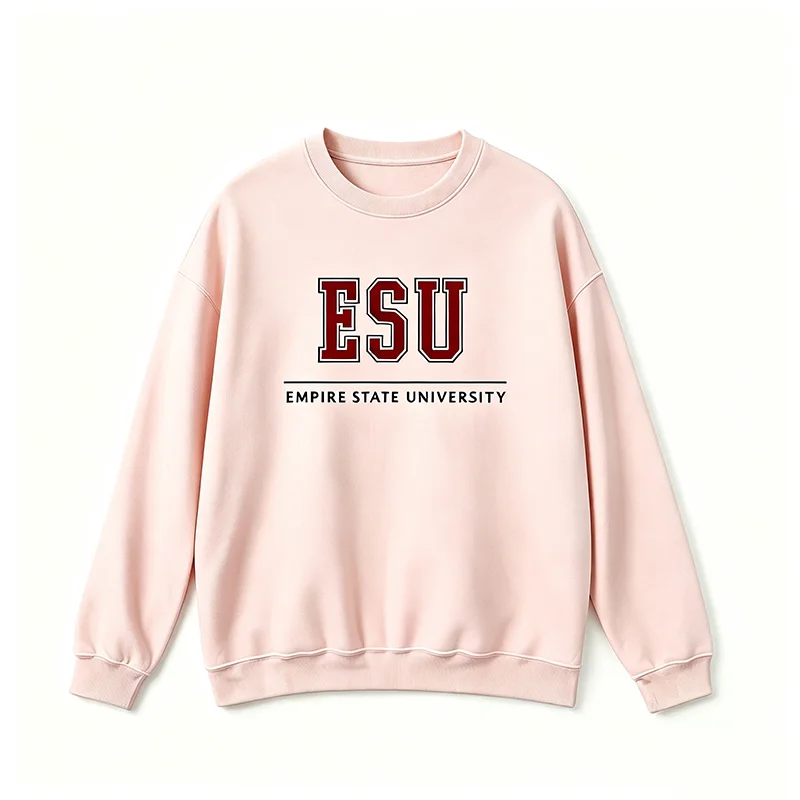 ESU Empire State University Hoodie Sweatshirt Tom Holland Brand New Day Merch Peter Hoodies Unisex Spring and Summer Long Sleeve