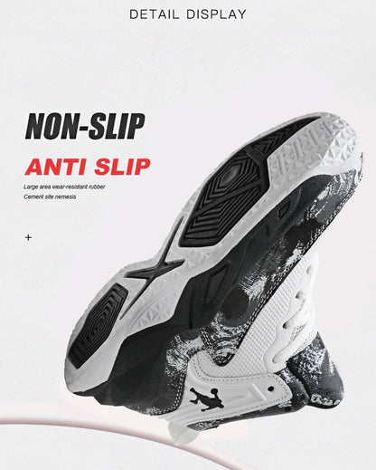 Children Basketball Shoes - Kids Sneakers Lace Up | Non Slip PU Leather High Top