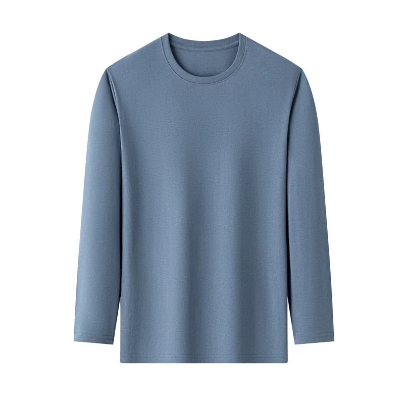 Men's Long Sleeve T-Shirt - Cotton Casual Tee | Breathable Summer Wear