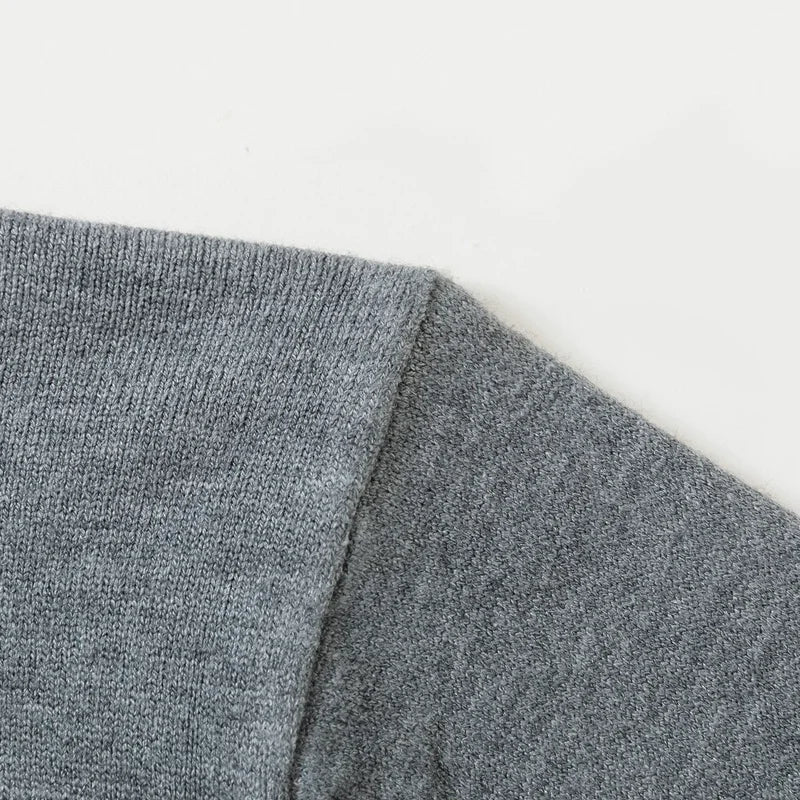 New Sweatwear Men's Half Neck Basic Solid Color Sweaters Round Neck Elastic Pullovers Warm Autumn Knitted Oversized Sweater Men