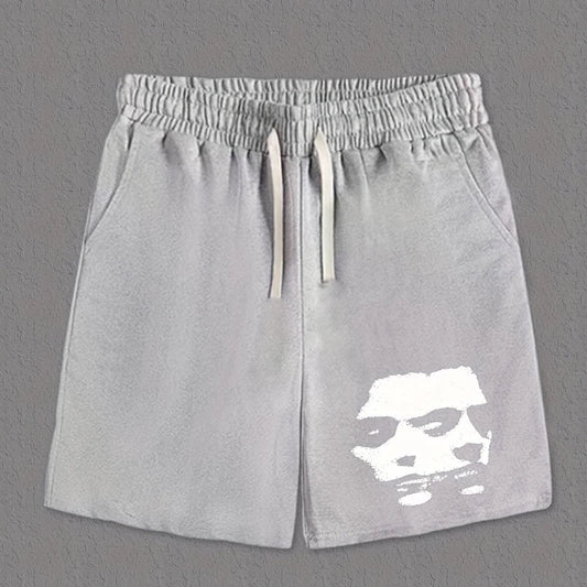 Men'S Summer New Loose-Fit Casual Sports Shorts, Gym Shorts with An Elastic Waistband - Adjustable Drawstring for Comfort,