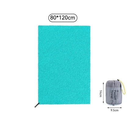 HIKEMAN Outdoor Quick-drying Towel Portable Camping Hiking Sports Towel Gym Towel