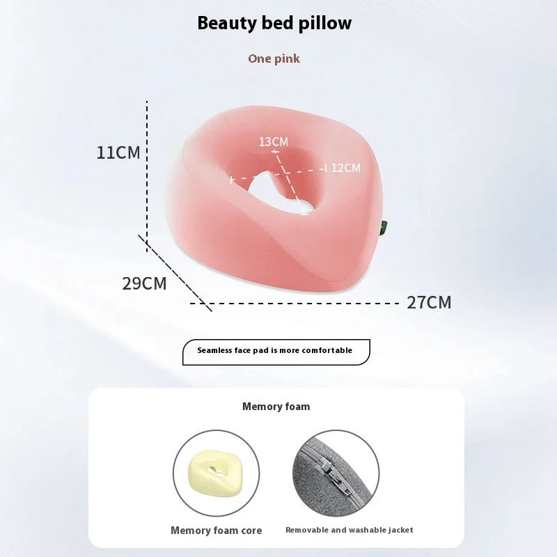 Face Down Pillow | Ergonomic Memory Foam Prone Pillow for Comfortable Massage Rest