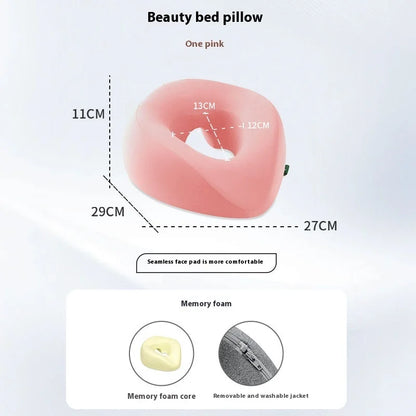 Face Down Pillow | Ergonomic Memory Foam Prone Pillow for Comfortable Massage Rest