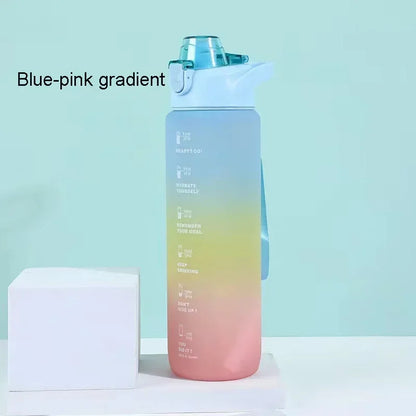 Summer Large-capacity Cup Outdoor Large Water Bottle Multi-color Fitness Kettle Portable Sports Kettle
