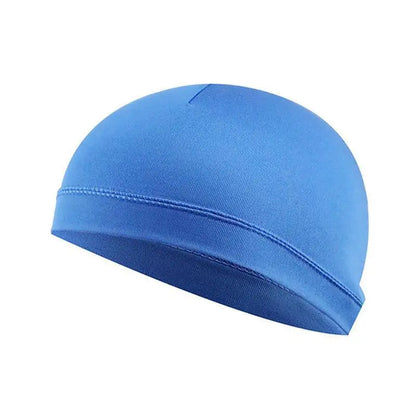 Mens Womens Quick Dry Sweat Wicking Beanie Cap Stretchable Cycling Skull Skull Cap Bandana Helmet Liner Hat For Outdoor Sport