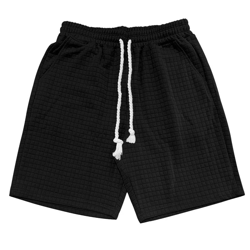 Men's Casual Shorts - Summer Lightweight Drawstring Baggy Fitness Pants