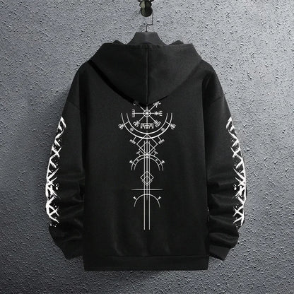2025 Brand New Black Sweatshirts Autumn Winter Male Daily Casual Sporty Jogging Hoodie Men's Outwear Fashion Pullover