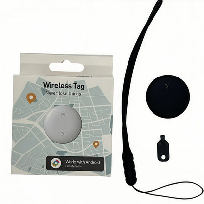 Tideboom Smart Tracker Global Positioning Works with Android Google Find My Device airtag for Kids Elderly Pet Car Tracking