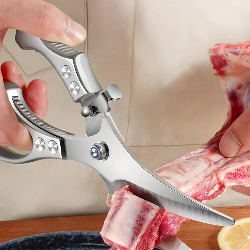 Kitchen Scissors – Heavy-Duty Stainless Steel Poultry & BBQ Shears