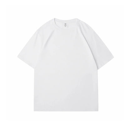 WAVLATII Women New 100% Cotton Solid T shirts Female Pink White Casual Summer Tees Lady Oversized Short Sleeve Tops WT2401