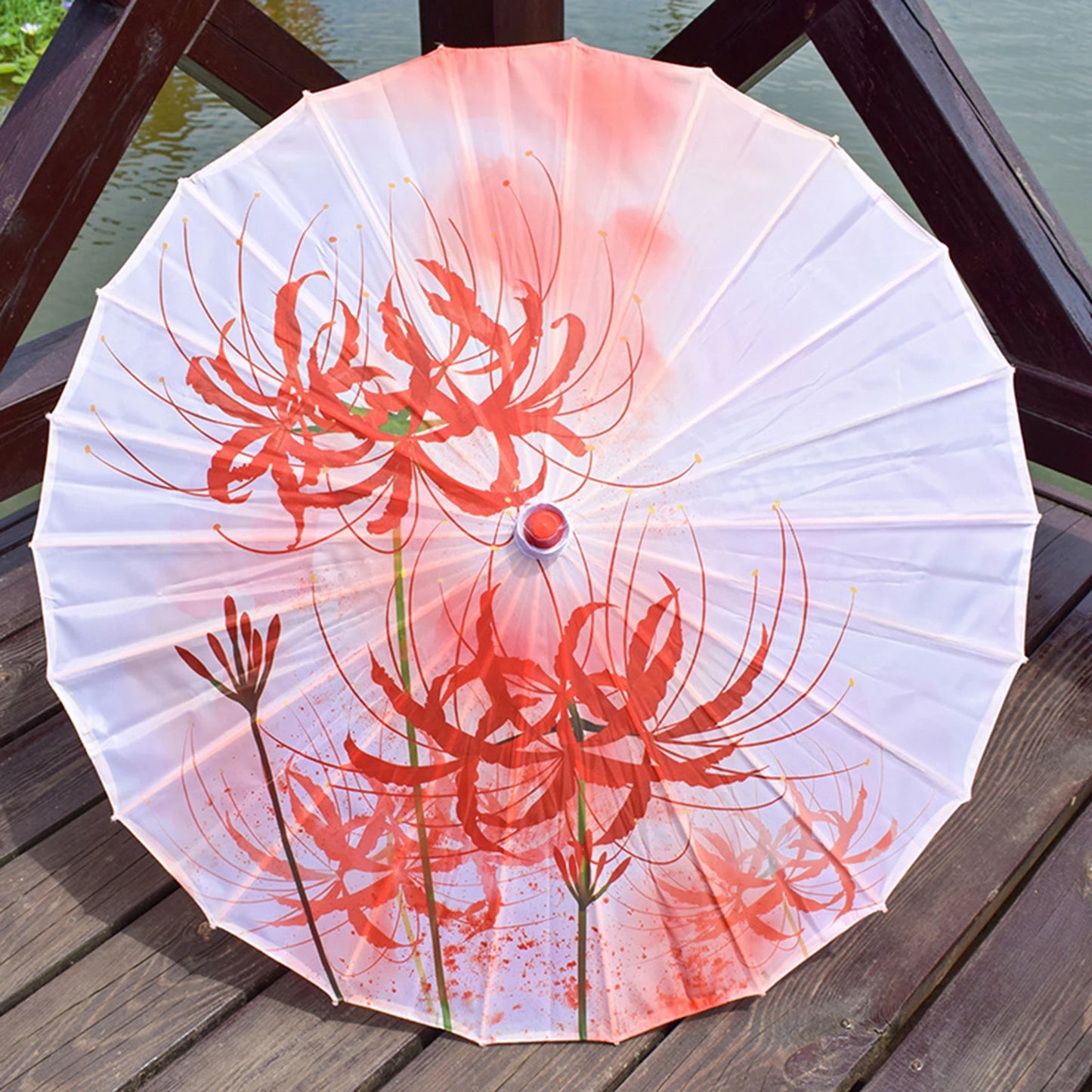 Chinese Oiled Paper Umbrella Japanese Women Decorative Umbrella for Costumes Photography Bridesmaids Party Scenery
