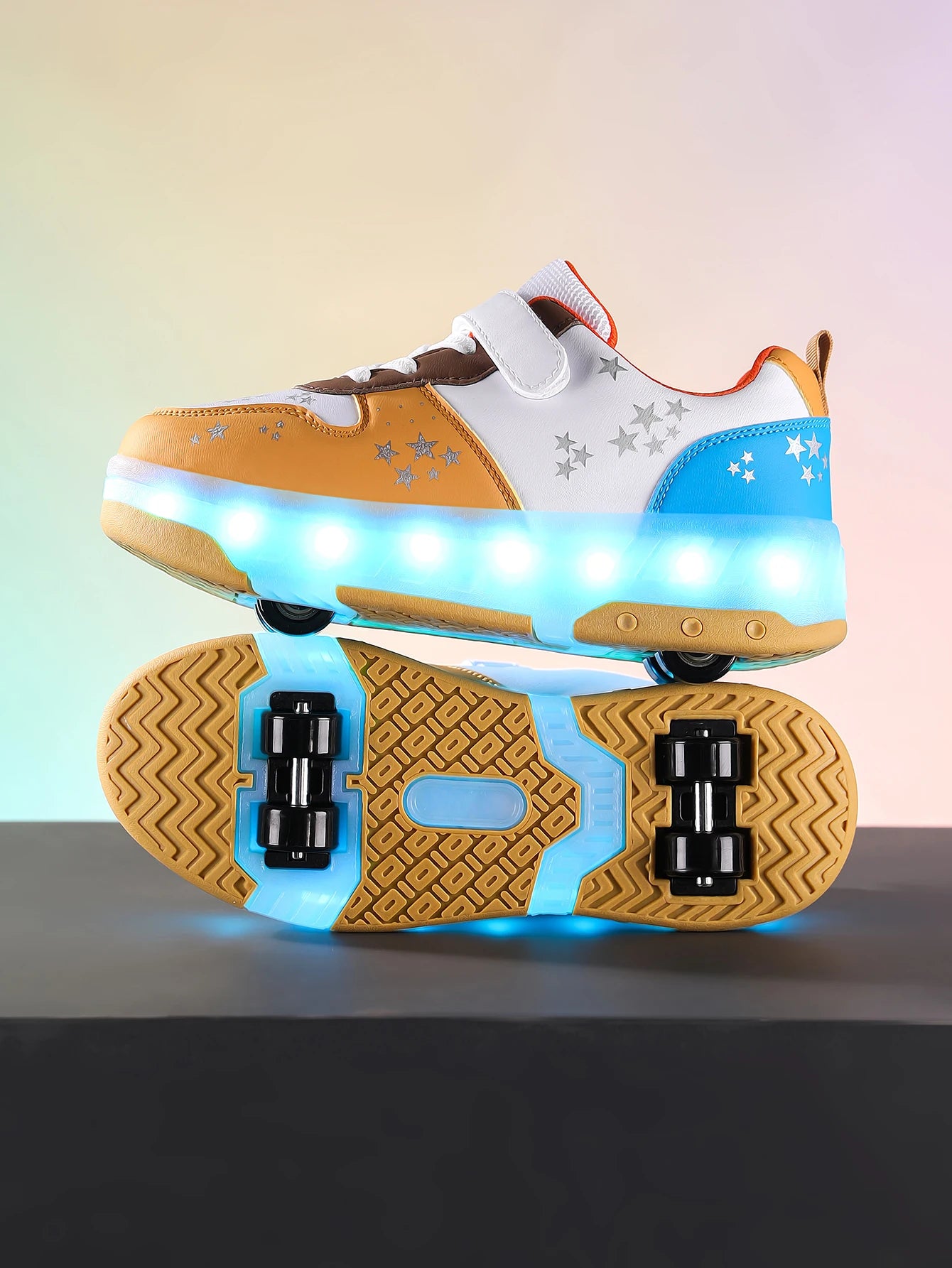 Upgraded fashionable children's and teenagers' walking shoes enhance stability, detachable dual-use sports