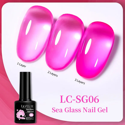 Gel Nail Polish - LILYCUTE UV Gel Varnish 7ML | Soak Off, Long Lasting Colors