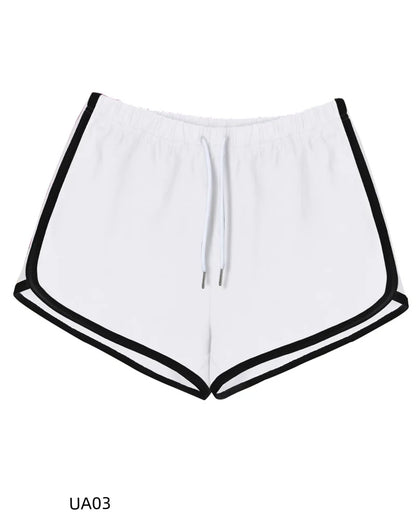 Summer Women's Casual Solid Cotton Shorts Yoga Gym Workout Fitness Pants Loose Student Comprehensive Training Short