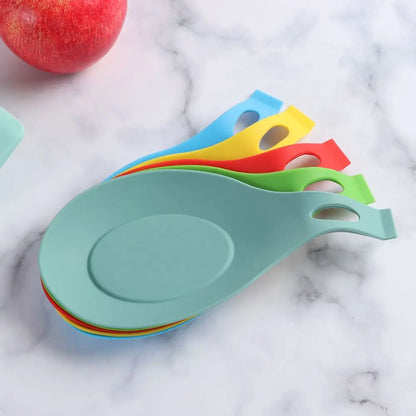 Silicone Spoon Holder | Heat Resistant Mat & Spatula Rest for Kitchen Utensils