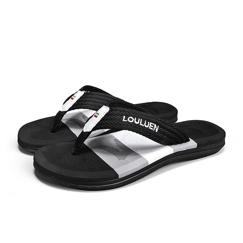 High quality brand men flip flops summer beach flip flops men fashion breathable casual men Beach slippers summer outdoor