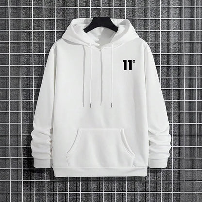 2025 New Arrival Men's Sweatshirt Urban Casual Fashion Hooded Long Sleeve Pullover Autumn Winter Daily Casual Sporty Warm Hoodie