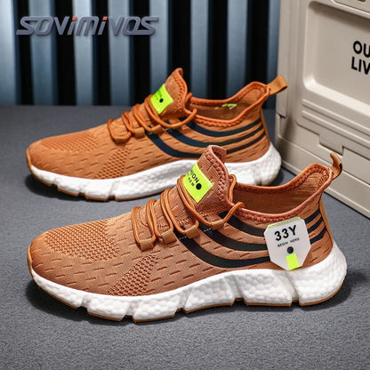 Men's Mesh Breathable Casual Shoes Non-Slip Stable Shock Absorption Lightweight Sneakers Couple Basket Homme 2020 la sportiva