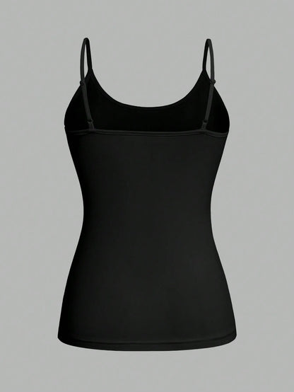 4 pcs Women Solid Color  Camisoles Vest Women Tank Tops Female Summer Sexy Strap Basic Tops Sleeveless Camisole T-shirt