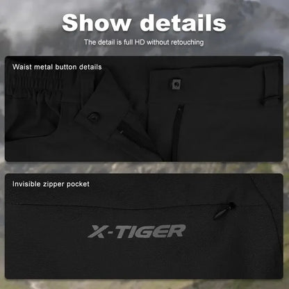 Mountain Bike Shorts – Breathable Multi-Pocket Cycling Shorts with Elastic Waistband
