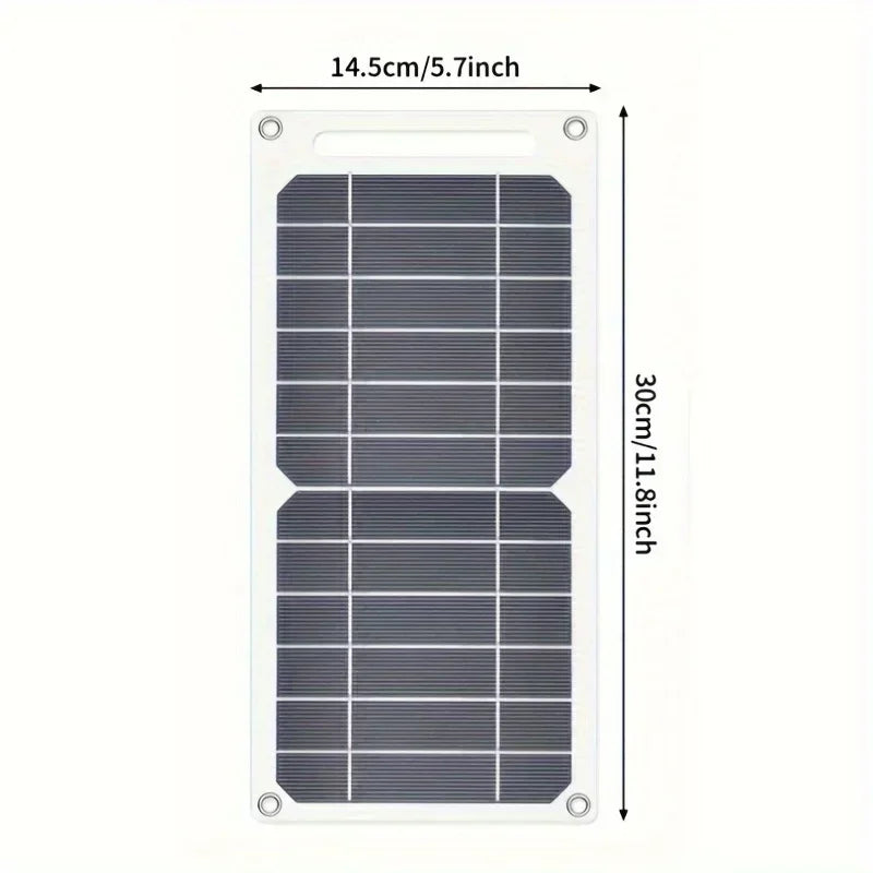 (U.S Stock) 35W Portable Foldable Solar Charger Panel Dual USB Ports Fast Charging  Power Bank iPhone Camping Outdoor Travel