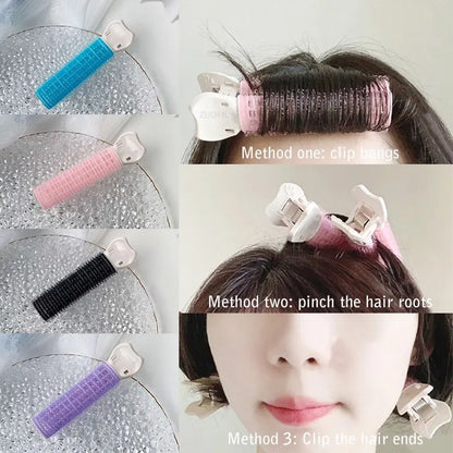Self-Adhesive Hair Rollers - Large Soft Hair Curlers for DIY Home Styling