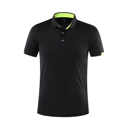 Men's Quick-Dry Polo Shirt – Breathable Golf & Sports Jersey (8 Colors)