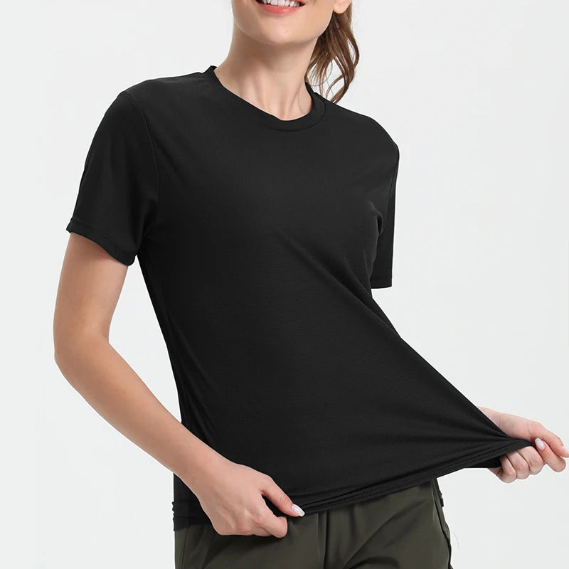 Women's Quick-Dry Sport T-Shirt – Ultralight Breathable Running Top