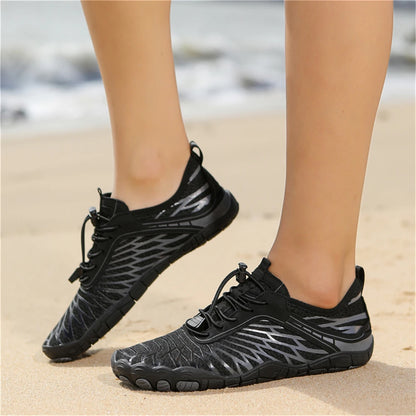 Aqua Shoes Women Men Barefoot Water Shoes Quick-Drying Outdoor Beach Upstream Wading Swimming Shoe Sneakers Unisex Trekking Surf