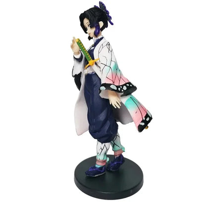 Anime Figure Demon Slayer Figures Kimetsu No Yaiba Doll Tanjiro Nezuko Zenitsu Figurine Inosuke Warrior Action Figure Model Toys
