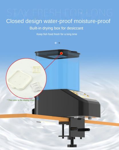 EVNICE automatic fish feeder WIFI Koi Rohan arowana feeder large capacity of 04L/1L/2L/timed, quantitative and precise feeding