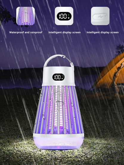 Electric Mosquito Lamp USB Charging Two-In-One Portable Mosquitoes Household portable outdoor electric shock mosquito killer
