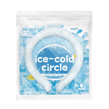 Ice Pack Wrap Neck Cooling Tube Reusable Wearable Gel for Hot Weather Comfortable Ice Ring Neck Cooler Summer Cooling Products