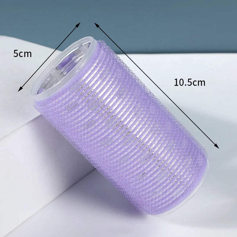 Self-Adhesive Hair Rollers - Large Soft Hair Curlers for DIY Home Styling