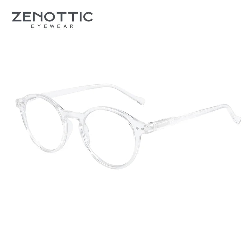 Retro Reading Glasses | Anti Glare, UV400 Protection, Circular Frame Stylish Reading Glasses