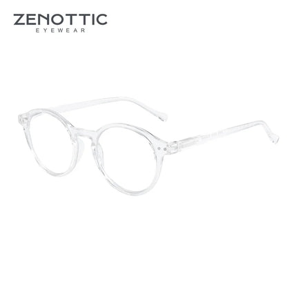 Retro Reading Glasses | Anti Glare, UV400 Protection, Circular Frame Stylish Reading Glasses