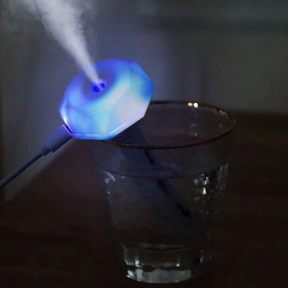 Mini USB Humidifier  Aroma Diffuser with LED Lamp - Portable Car Air Purifier - ZOOMNSTORE