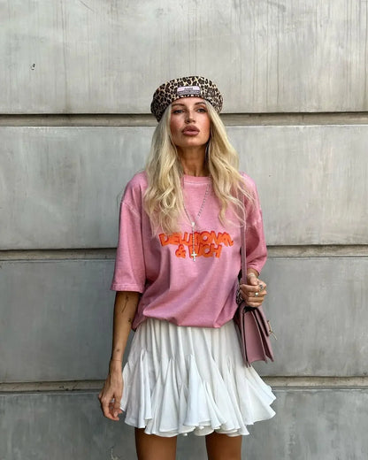 Wolfeel Summer White Mini Skirt High Waist Sexy Cute Ruffle Vintage Tennis Skirt  Elastic Waist Tutu Short Skirts for Women