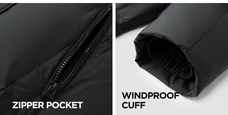 Semir Down Jacket Women Long Length Waterproof Oil-proof Stain-proof 2026 New Winter Detachable Hooded Winter Clothing Coats