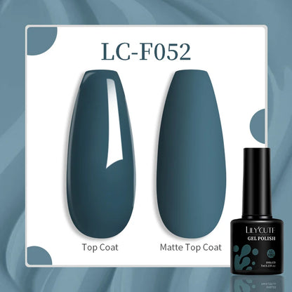 Gel Nail Polish - LILYCUTE UV Gel Varnish 7ML | Soak Off, Long Lasting Colors