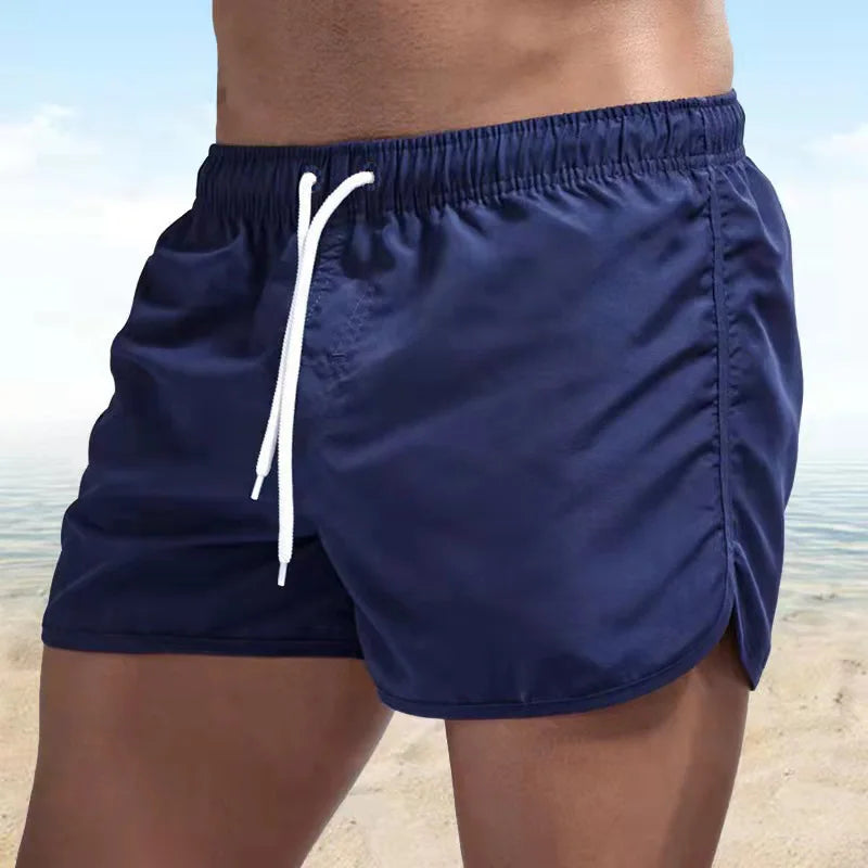 2026 Men's Swim Shorts Summer Colorful Swimwear Man Swimsuit Swimming Trunks Sexy Beach Shorts Surf Board Male Clothing Pants