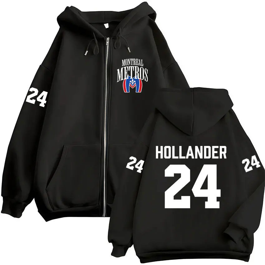 Zipper Hoodies Men - Casual Streetwear Hoodie With Full Opening & Fleece Jacket