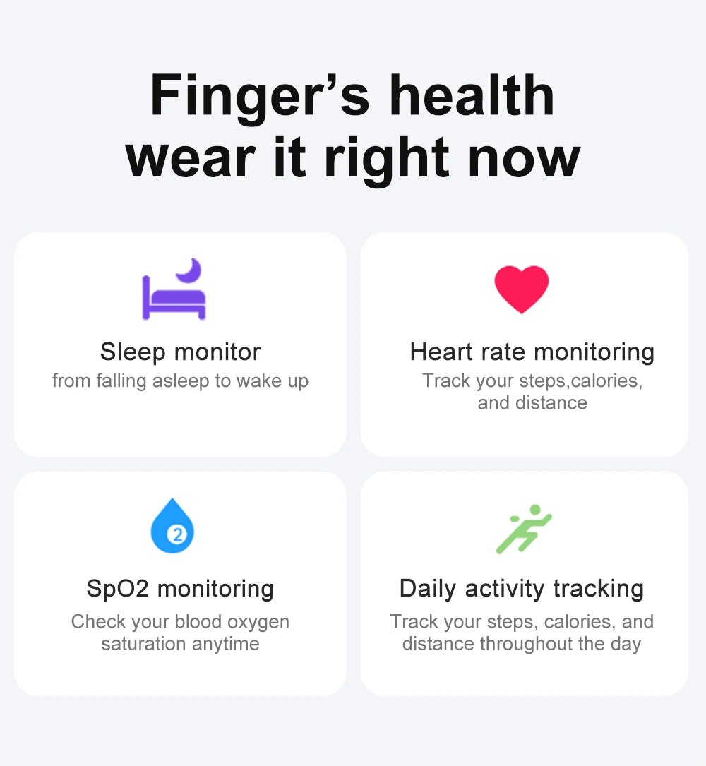 [2024 ] COLMI R02 Smart Ring Military Grade Titanium Steel Shell Health Monitoring IP68 & 5ATM Waterproof Multi-sport Modes