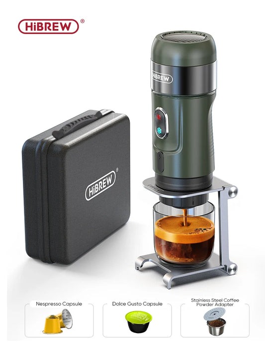 Portable Wireless Espresso Machine - Car  Home Coffee Maker for Nespresso Dolce Capsules - ZOOMNSTORE