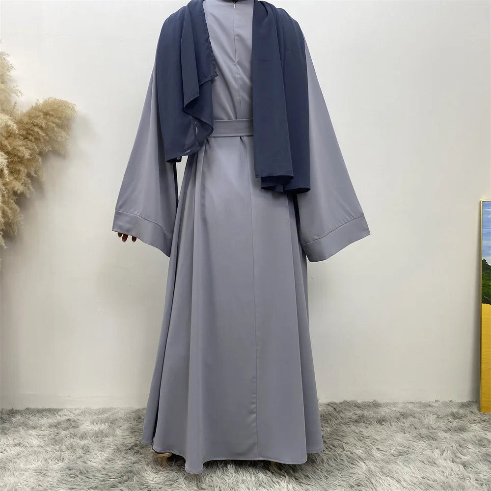 Modest Abaya Dress Ramadan Kaftan For Women | Elegant Muslim Maxi Robe